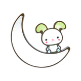Adorable Acrylic Moon & Bunny Led Ceiling Lamp For Gamer Room