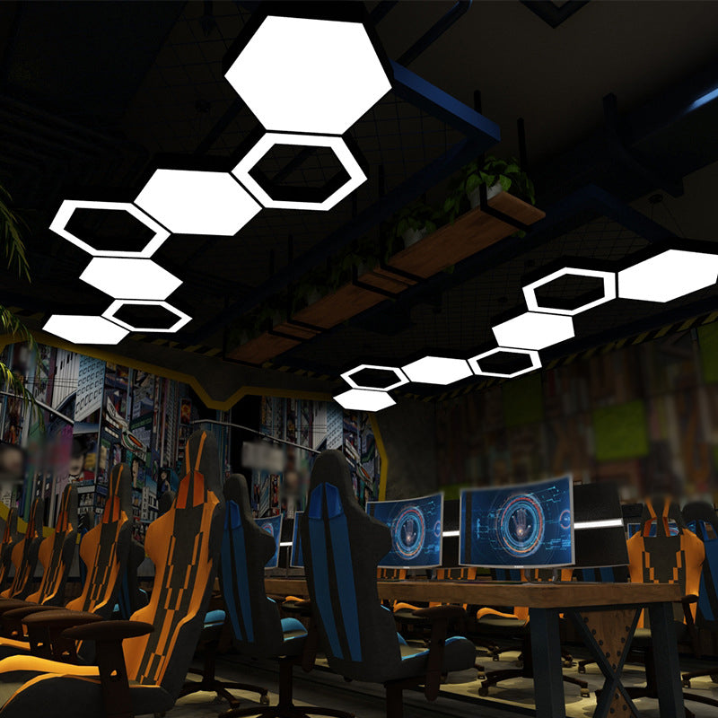 Modern Round Acrylic Led Pendant Light - 18 31.5 39 W Black Ceiling Lamp For Restaurants