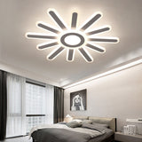 Contemporary Acrylic Led Ceiling Lamp In White For Study Room Hallway / 23.5 Warm