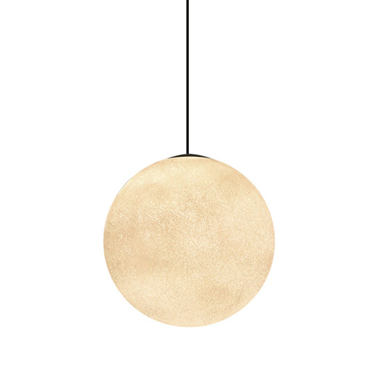 Romantic Modern White Glass Pendulum Light - 1-Light Ceiling Hang Lamp 10/12/16 Wide