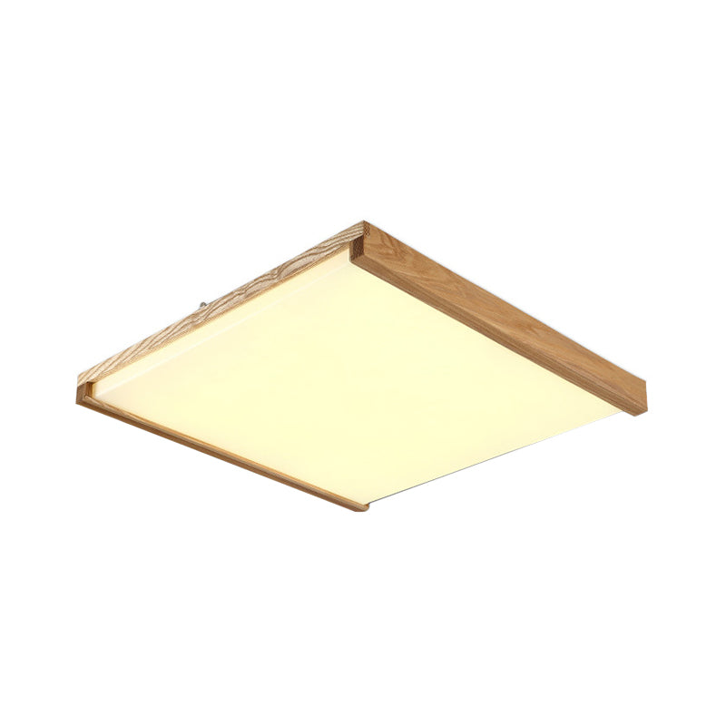 Nordic Square Flushmount Led Ceiling Light In Warm/White - 14.5’’/25.5’’/38’’ Wide