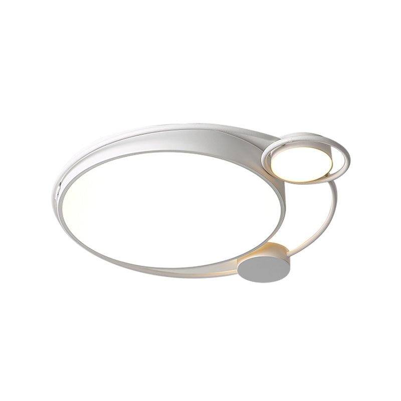 Modern Contemporary Flush Mount Acrylic Ceiling Light For Living Room