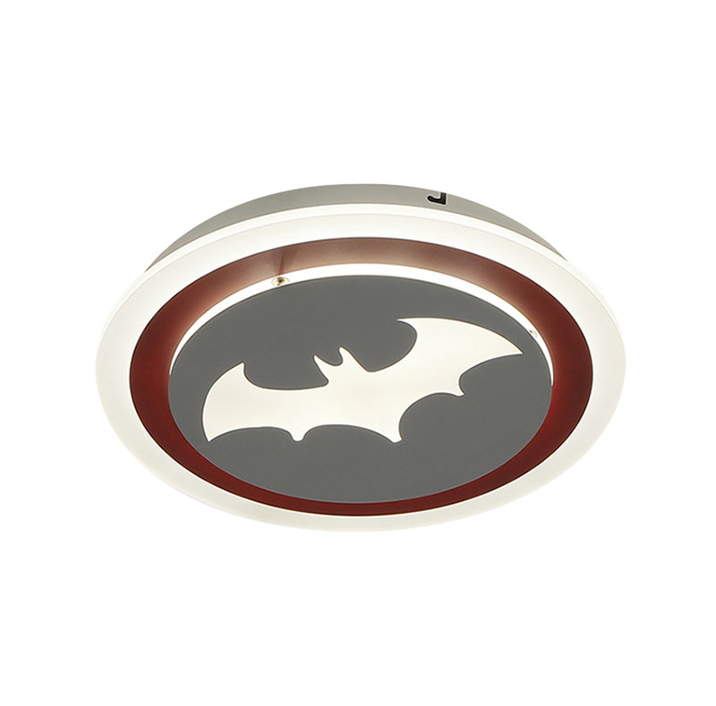 Playful Cartoon Ceiling Light For Kindergarten - Acrylic Flush Mount Fixture