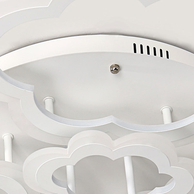 White Cloud Ceiling Light For Kids’ Nordic Bedroom Décor