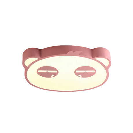 Here Are Two Options:

1. Panda Flushmount Nursery Light - Colorful Animal Led Ceiling Lamp
2.