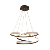 Modern Acrylic Chandelier Pendant Light Fixture With Led Suspension In Warm/White Available