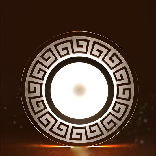 Minimalistic White Acrylic Led Wall Lamp For Bedroom - Diamond Twig Flower Design / C