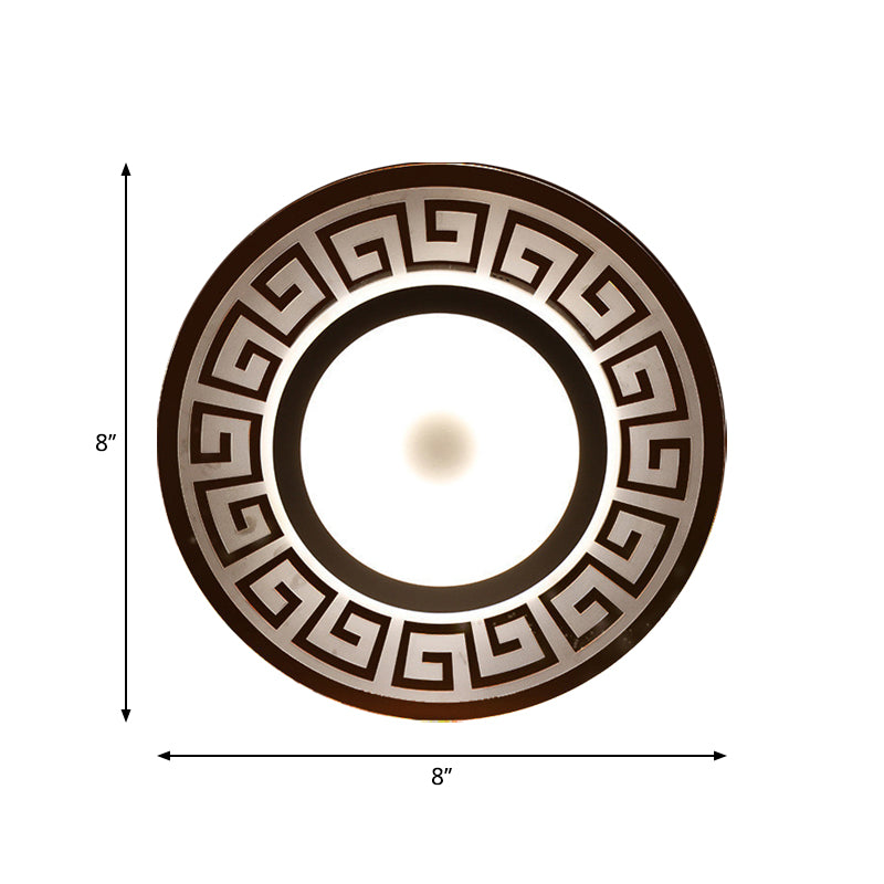 Minimalistic White Acrylic Led Wall Lamp For Bedroom - Diamond Twig Flower Design