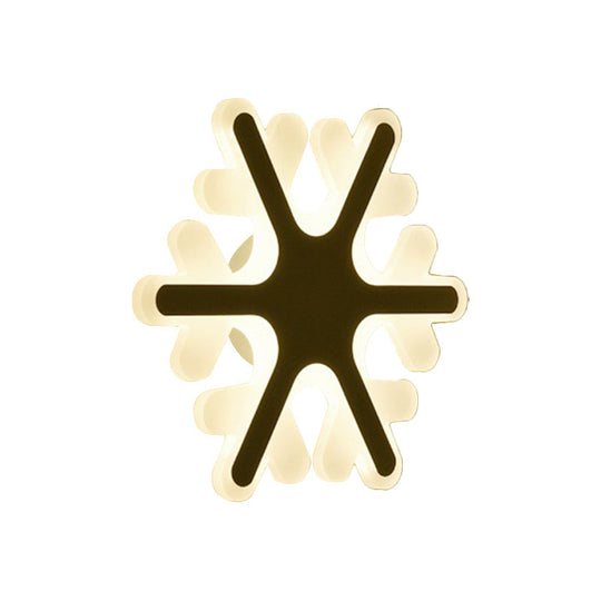 Led Cloud Wall Sconce In White For Simple Living Room Lighting