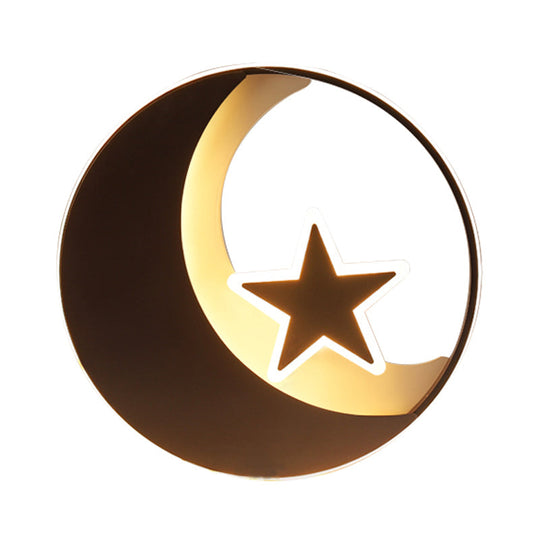 Starry Black Led Ceiling Light For Kids’ Bedrooms