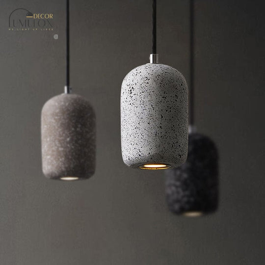 Modern Design Black/Grey/White Led Ceiling Hang Lamp In Warm/White Light Pendant Lighting