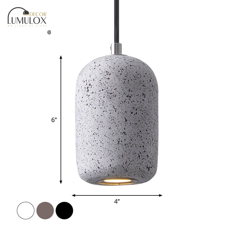 Modern Design Black/Grey/White Led Ceiling Hang Lamp In Warm/White Light Pendant Lighting