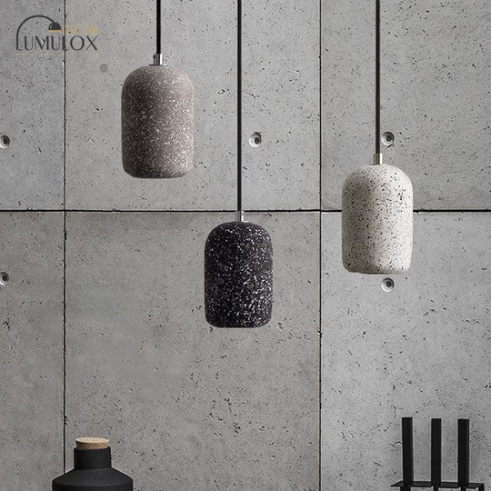 Modern Design Black/Grey/White Led Ceiling Hang Lamp In Warm/White Light Pendant Lighting