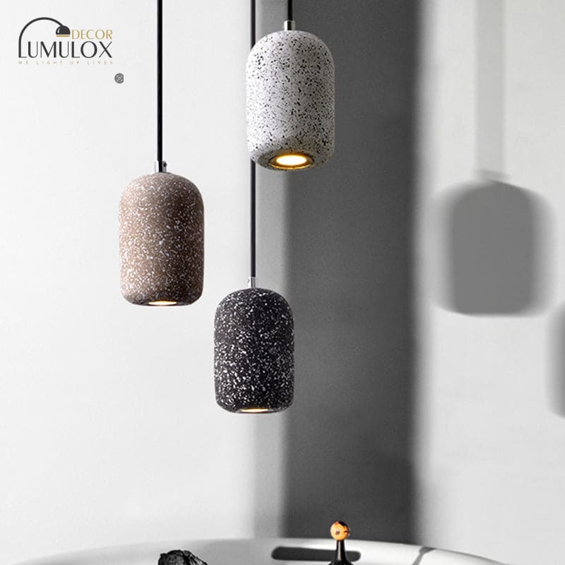 Modern Design Black/Grey/White Led Ceiling Hang Lamp In Warm/White Light Pendant Lighting