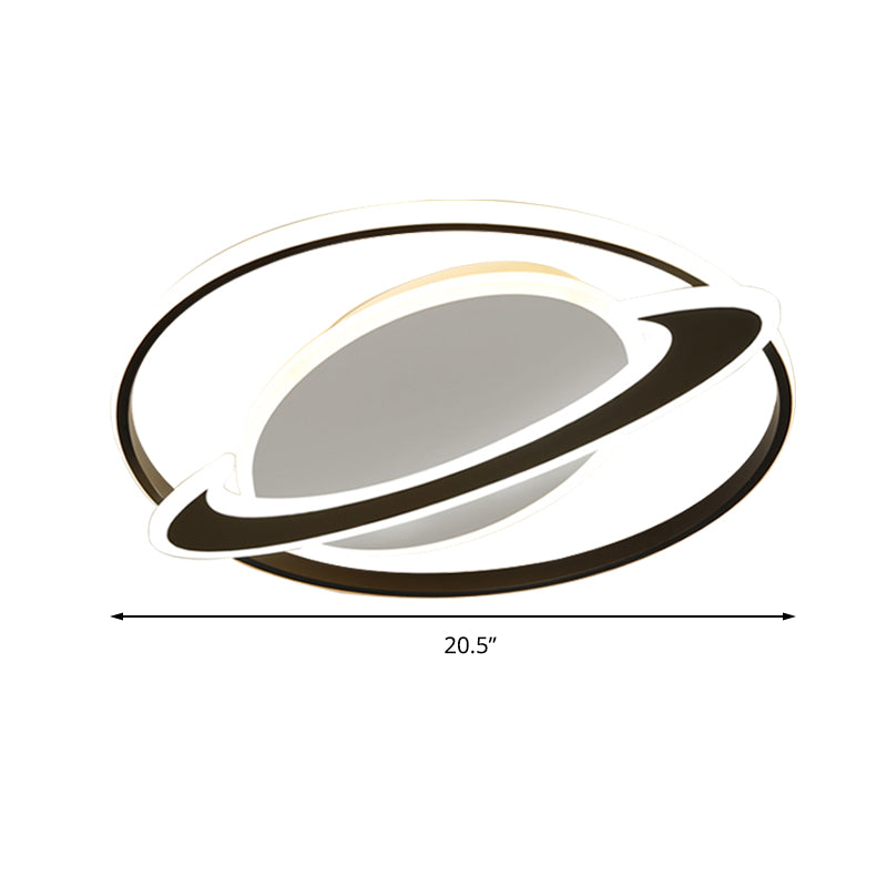 Creative Acrylic Led Flush Mount Ceiling Light For Boys’ Bedroom