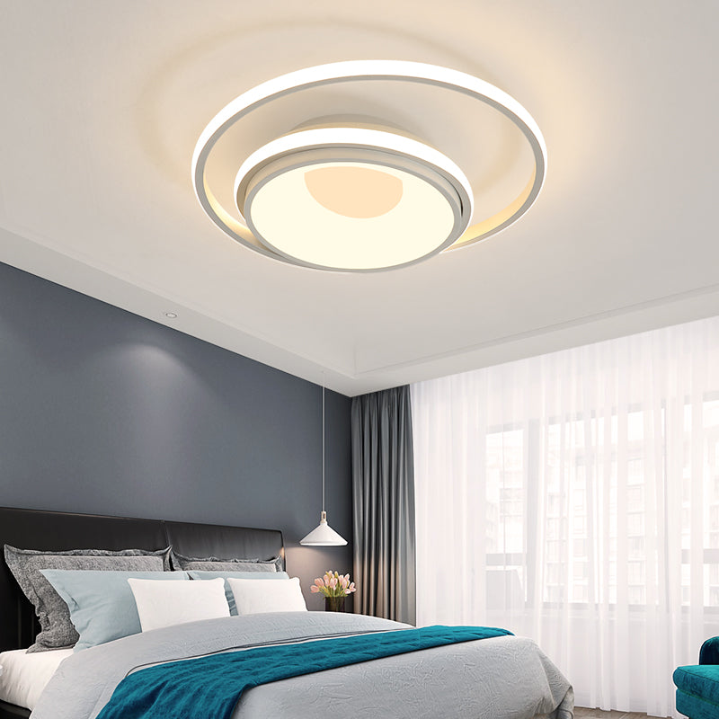 Contemporary Led Ceiling Mount Light For Nursing Rooms White / Warm