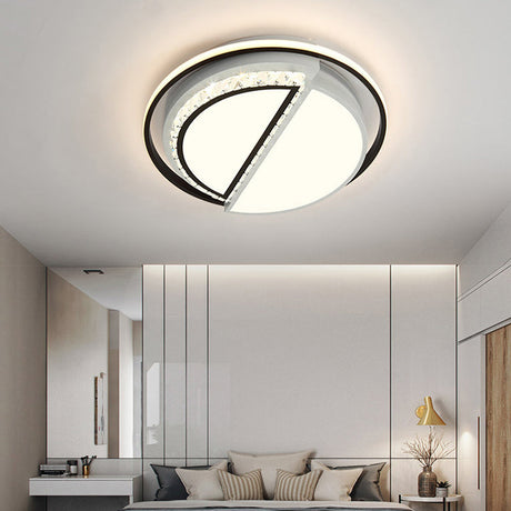 Modern Led Acrylic Star Flushmount Ceiling Light - White Flush Mount For Bedrooms / D