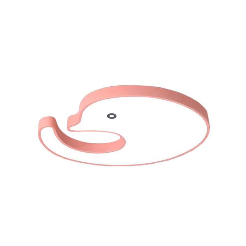 Children’s Led Dolphin Panel Ceiling Light For Lovely Cartoon Bedroom Decor