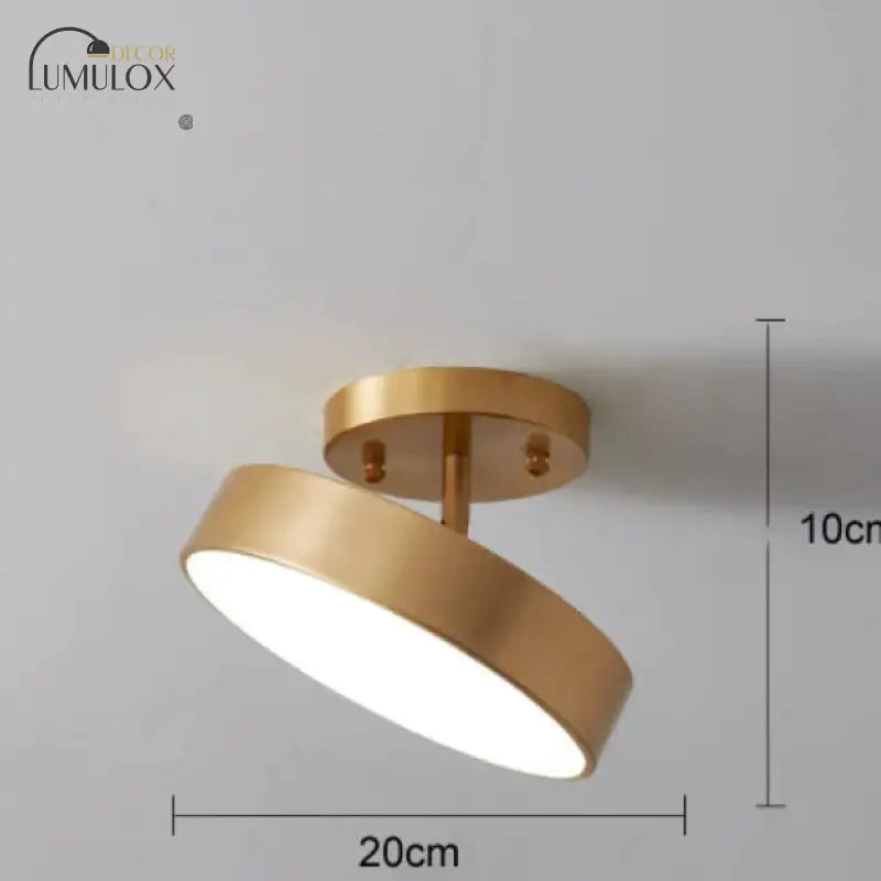 Creative Aisle Light Corridor Stairs Full Copper Lamp Large Ceiling