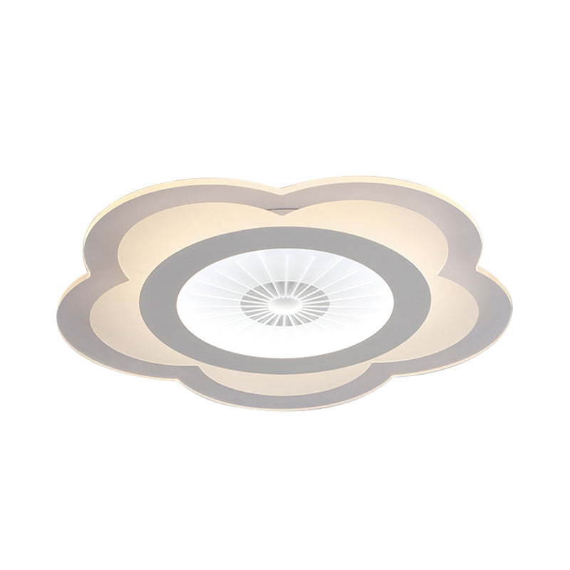 Kids Led Flower Ceiling Light For Study Room - Energy - Efficient And Eye - Caring