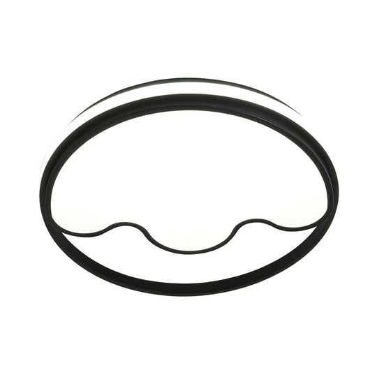 Modern Animal Paw Led Flush Mount Ceiling Light For Study Room - Eye - Caring & Acrylic Lamp