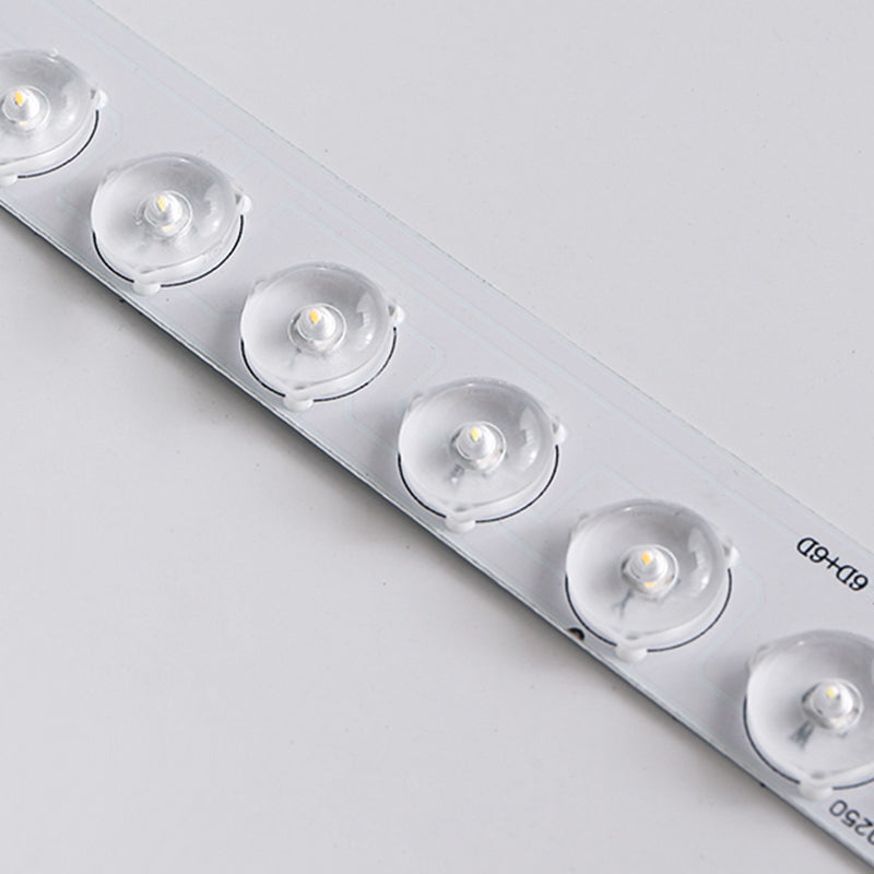 Lovely Lollipop Led Ceiling Lamp For Kids’ Bedrooms - Acrylic Flush Mount Light With Ring