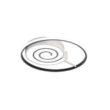 Lovely Lollipop Led Ceiling Lamp For Kids Bedrooms - Acrylic Flush Mount Light With Ring