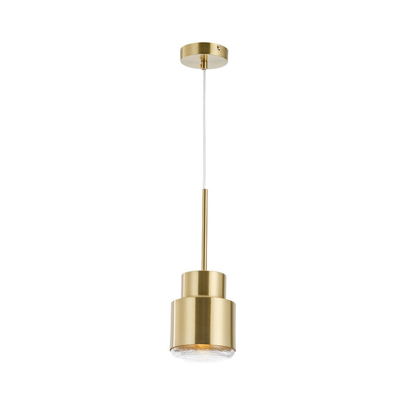 Brass Nordic Grenade Drop Lamp With Metal Shade - Stylish Suspension Lighting Fixture