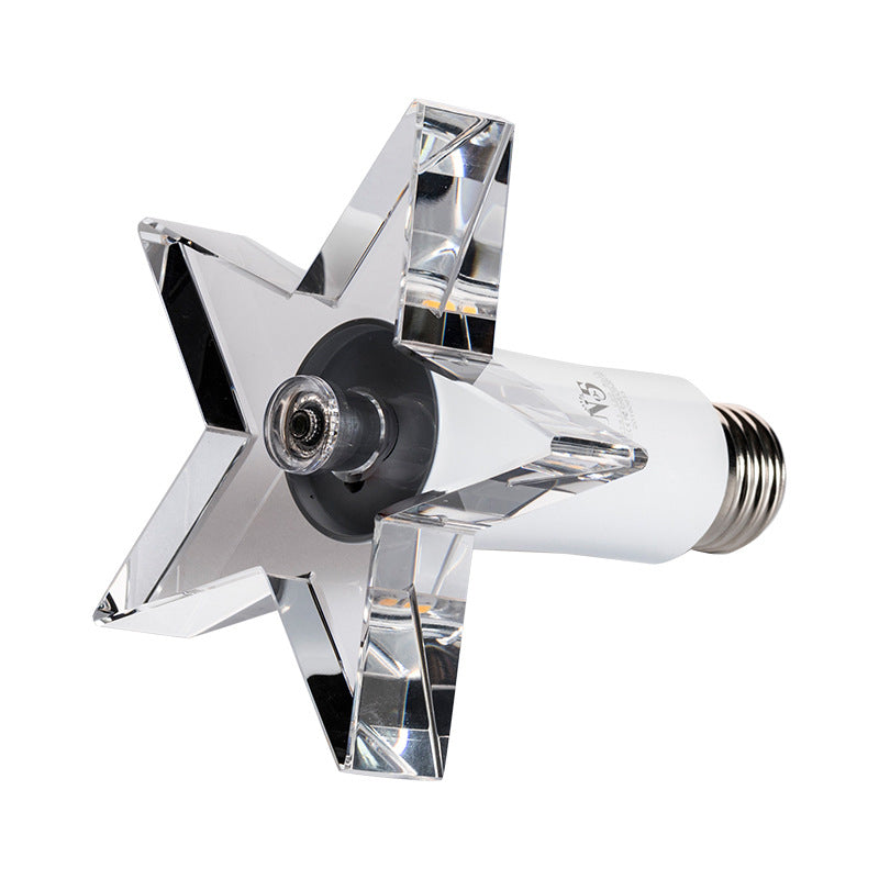 Contemporary Led Star - Shaped Crystal Ceiling Lamp For Hallway