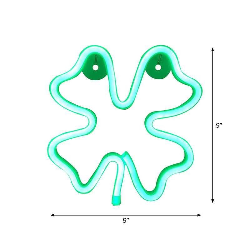 Minimalistic Usb Led Night Lamp With Plastic Animation Framework For Modern Wall Lighting