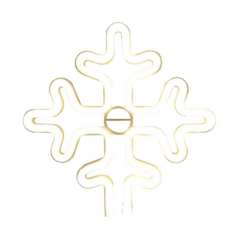 Minimalistic Usb Led Night Lamp With Plastic Animation Framework For Modern Wall Lighting