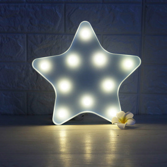 Modern Battery-Operated Led Wall Night Light - Star Stand Lighting