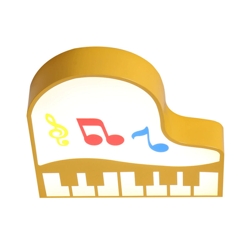 Led Cartoon Ceiling Light In Multiple Colors For Children’s Room - Warm/White