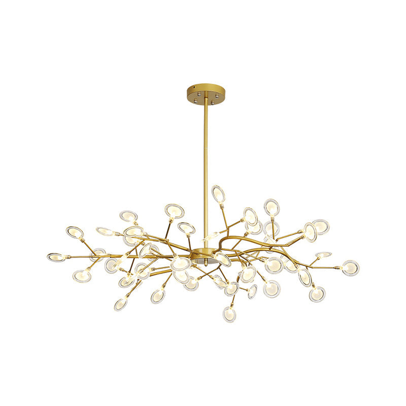 Modern Acrylic Firefly Led Pendant Chandelier For Living Room