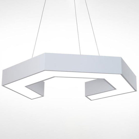 Modern Magnetic Led Pendant Light With Acrylic Shade