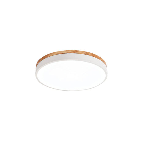 Macaron Loft Acrylic Ceiling Lamp: Candy-Colored Slim Circle Light For Child Bedroom