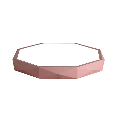 Octagon Acrylic Ceiling Lamp: Modern Macaron Loft Led Flush Mount For Kitchen