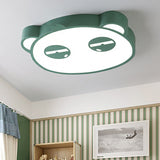 Here Are Two Options:

1. Panda Flushmount Nursery Light - Colorful Animal Led Ceiling Lamp
2.
