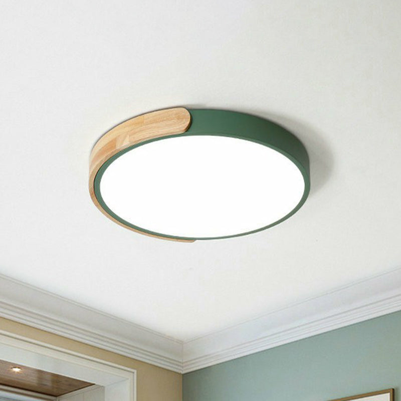 Simplicity Kids Bedroom Led Flush Mount Ceiling Light With Acrylic Circular – Perfect