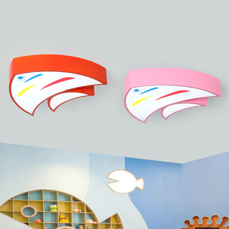 Tropical Fish Led Flush Mount Lighting For Kids’ Kindergarten: A Bright And Fun Addition!