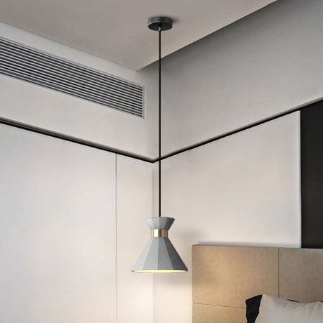 Nordic Castle Mermaid Pendant Light - Single-Bulb Suspension Fixture For Bedrooms
