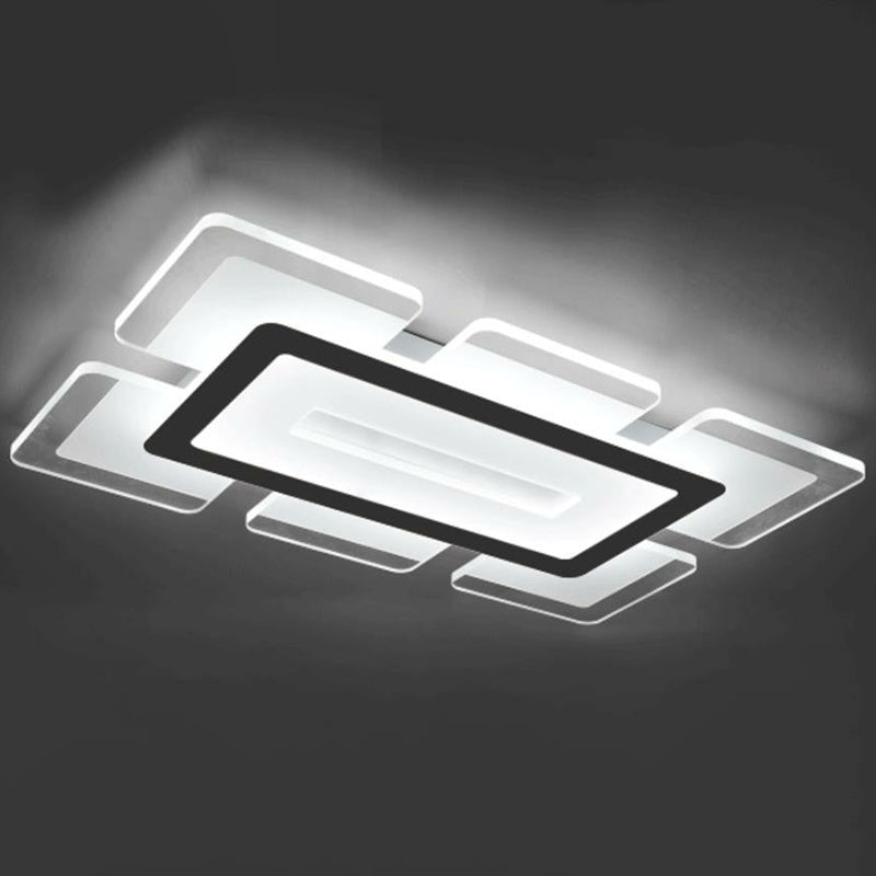 Modern Style Acrylic Led Flush Ceiling Light - Clear!’ This Revised Title Maintains The Important