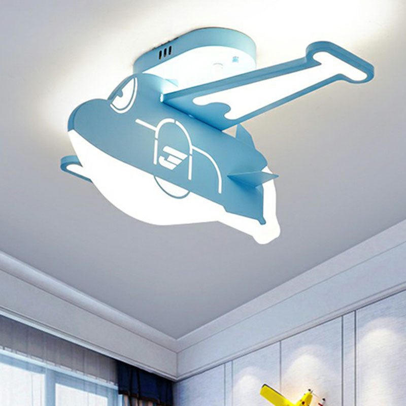 Minimalist Led Ceiling Light For Child’s Room - Acrylic Plane Flush Fixture