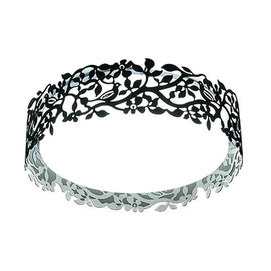 Drum Metal Flush Mount Led Ceiling Light In White/Black Traditional Style 17’/21.5’ Wide