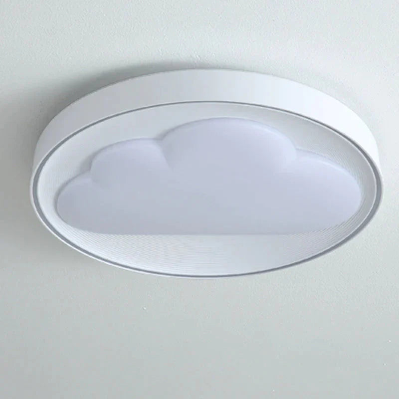 Nordic Cloud Iron Simple Led Ceiling Lamp