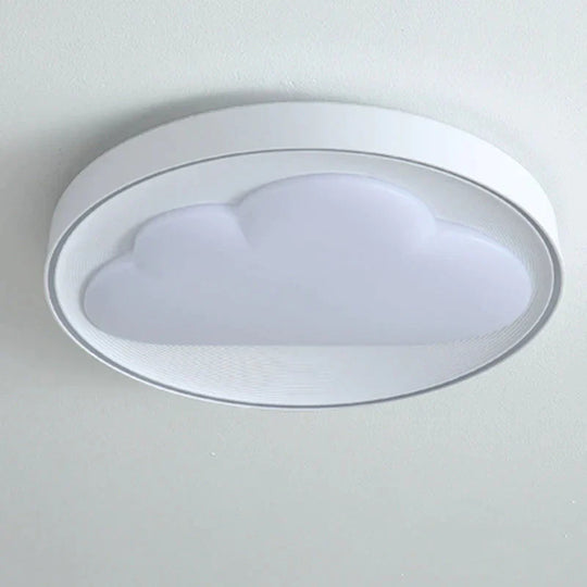 Nordic Cloud Iron Simple Led Ceiling Lamp