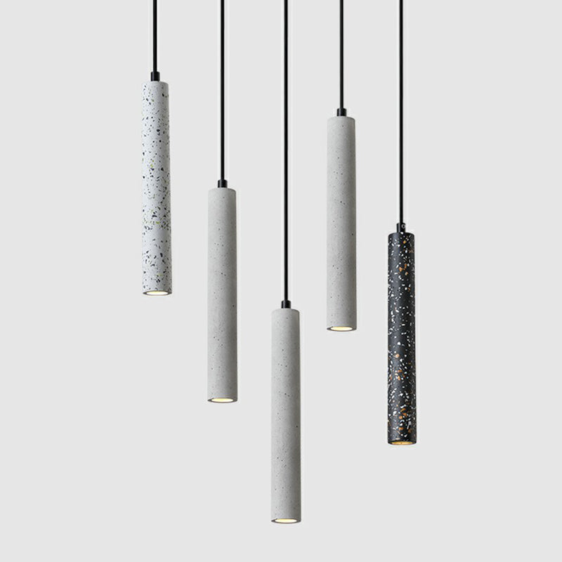 Terrazzo Led Pendant: Minimalist Dining Room Light