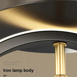 Luxury Creative Black Aisle Balcony Ceiling Lamp