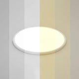 Led Ceiling Mount Fixture - Ultrathin & Simple Acrylic Flushmount Lighting In White / 19.5 Remote