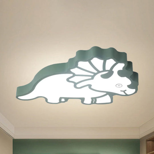 Spinosaurus Led Ceiling Light: Modern Acrylic Lamp For Child’s Bedroom